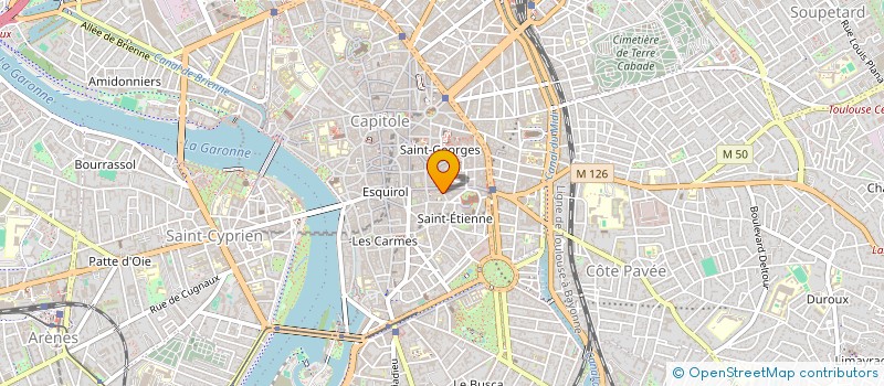 localisation de l'entreprise SNC DOUVILLE  TOULOUSE