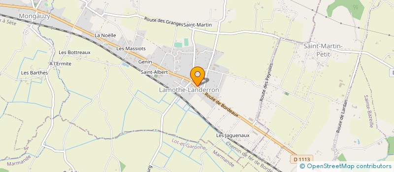 localisation de l'entreprise SNC DOWD  GIRONDE-SUR-DROPT