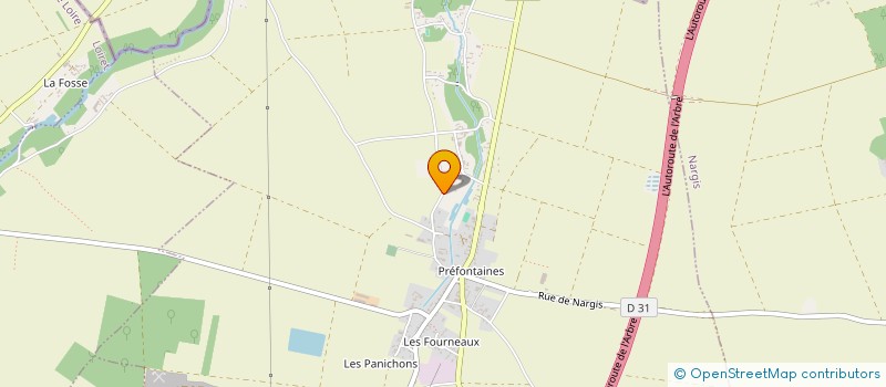 localisation de l'entreprise SNC DROUET à PREFONTAINES