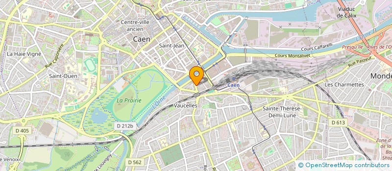 localisation de l'entreprise SNC DS à CAEN