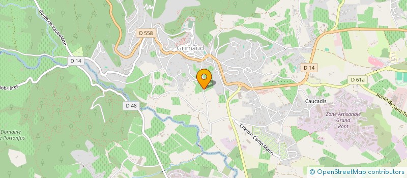 localisation de l'entreprise SNC DU BEL OUVRAGE à GRIMAUD