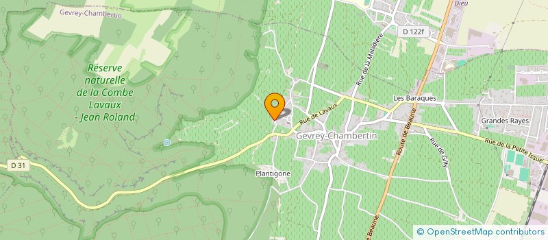 localisation de l'entreprise SNC DU CLOS SAINT JACQUES  GEVREY-CHAMBERTIN