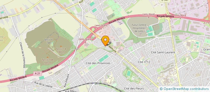 localisation de l'entreprise SNC DU GRAND MONT  LOOS-EN-GOHELLE