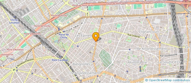 localisation de l'entreprise SNC DU HAUT DU VAL  PARIS