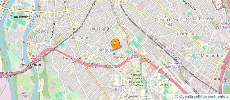 localisation de l'entreprise SNC DU LAURAGAIS à TOULOUSE