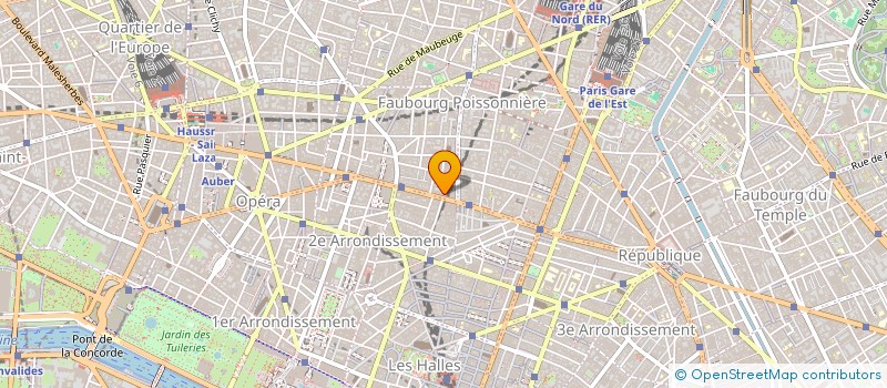 localisation de l'entreprise SNC DU MATIN  PARIS