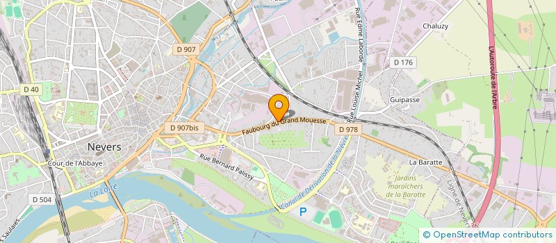 localisation de l'entreprise SNC DU TOURBILLON à NEVERS
