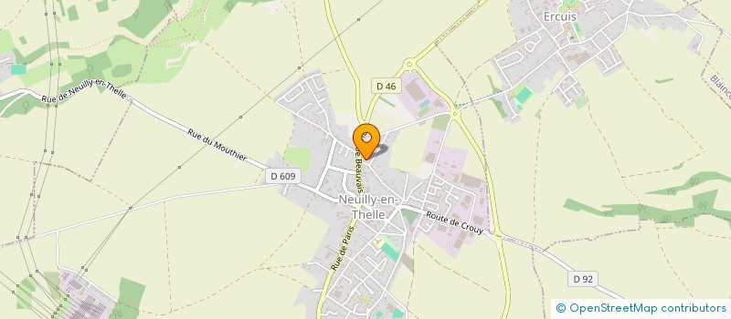 localisation de l'entreprise SNC DUCH  NEUILLY-EN-THELLE