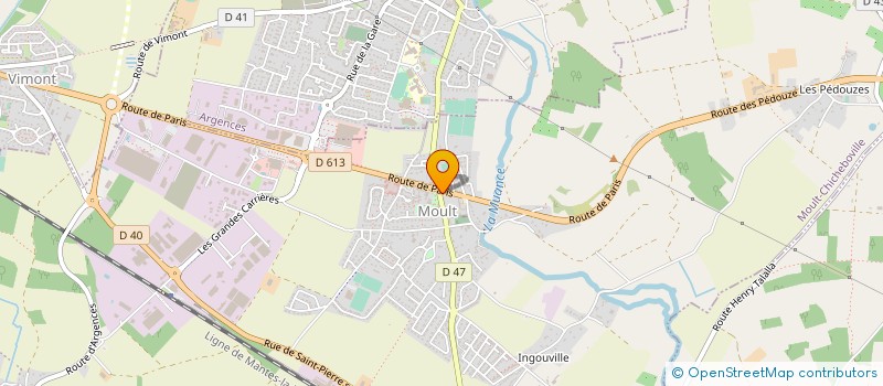 localisation de l'entreprise SNC DUFLOT  MOULT-CHICHEBOVILLE