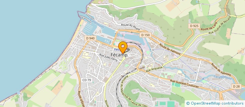 localisation de l'entreprise SNC DULON  FECAMP