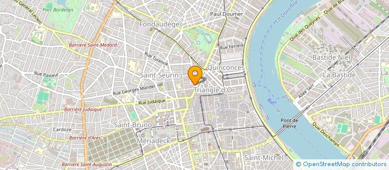 localisation de l'entreprise SNC DUNEAU ET CIE à BORDEAUX