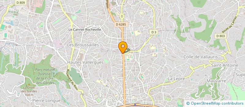 localisation de l'entreprise SNC E.M. FERRAND  MOUANS-SARTOUX