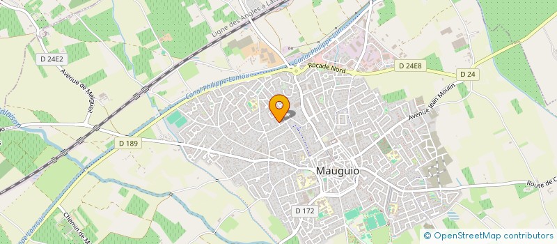 localisation de l'entreprise SNC EBCONCEPT  MAUGUIO