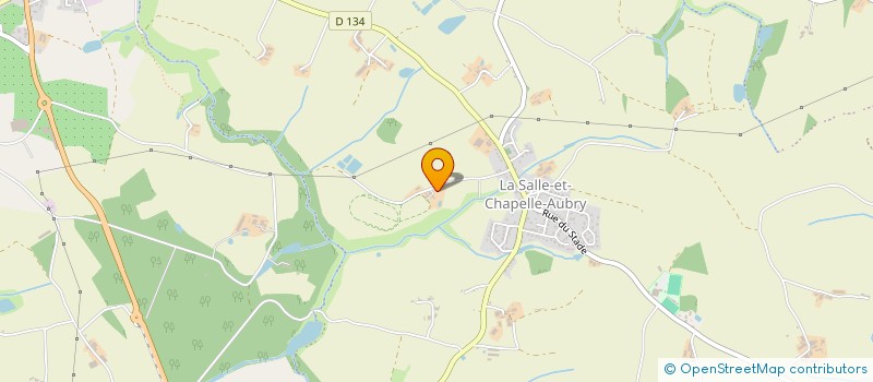 localisation de l'entreprise SNC ECURIE DE LA PAILLERIE  MONTREVAULT-SUR-EVRE