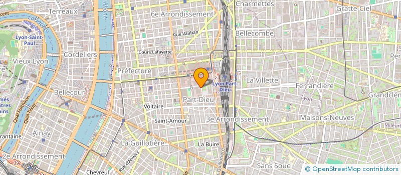 localisation de l'entreprise SNC ELOGE A VILLEURBANNE 69  LYON