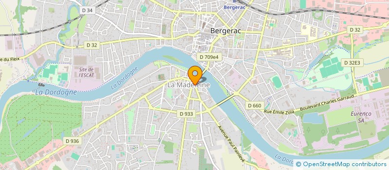localisation de l'entreprise SNC EMERY ARMANDY à BERGERAC