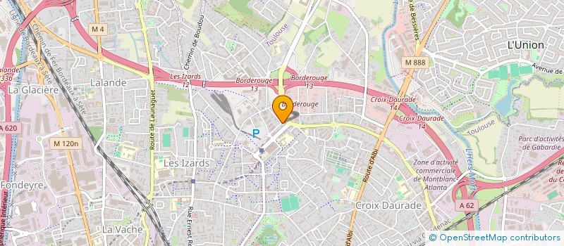 localisation de l'entreprise SNC EMILE DECHAME à TOULOUSE