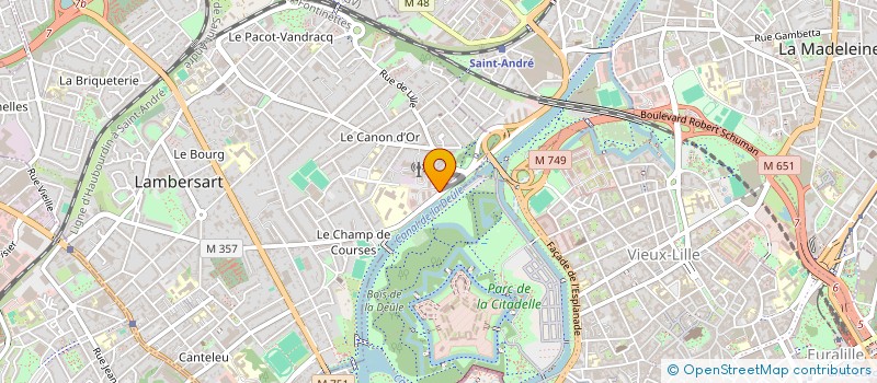 localisation de l'entreprise SNC ERQUINGHEM LES PLAINES  ENGLOS