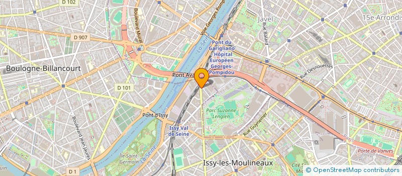 localisation de l'entreprise SNC ESPACE VILLEPECLE à ISSY-LES-MOULINEAUX