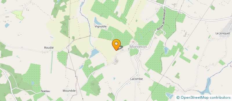 localisation de l'entreprise SNC ETA AUNEAU à MONTETON