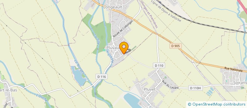 localisation de l'entreprise SNC ETA DM  LONGEAULT-PLUVAULT