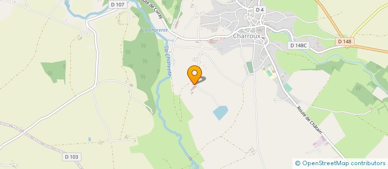 localisation de l'entreprise SNC ETA LEBOEUF  CHARROUX