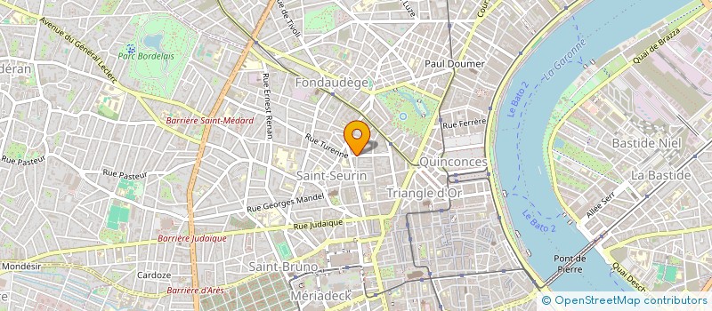localisation de l'entreprise SNC ETCHETO à BORDEAUX