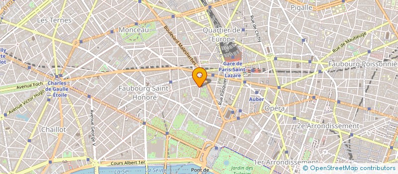 localisation de l'entreprise SNC EUROPEENNE CONSTRUCT IMMOBILIERES à PARIS