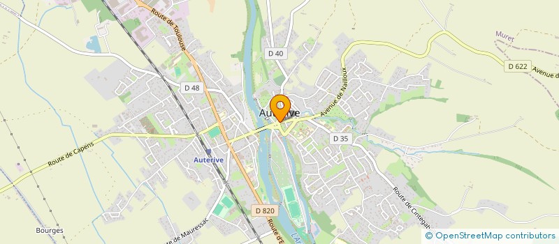 localisation de l'entreprise SNC EYCHENNE V ET F  AUTERIVE