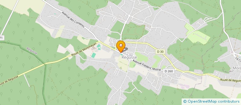 localisation de l'entreprise SNC EYFFREN à REGUSSE