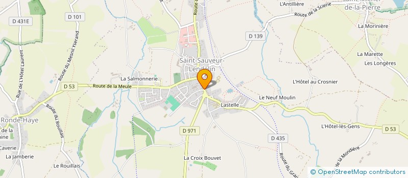 localisation de l'entreprise SNC F.I  SAINT-SAUVEUR-VILLAGES