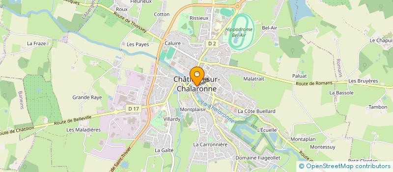 localisation de l'entreprise SNC FAAK à CHATILLON-SUR-CHALARONNE