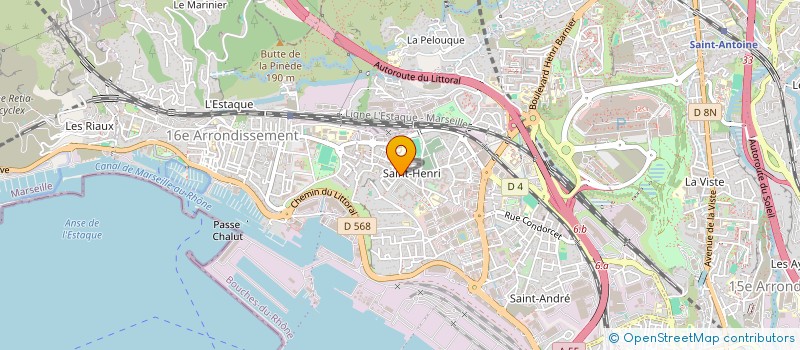 localisation de l'entreprise SNC FABRE à MARSEILLE