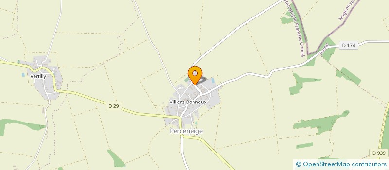 localisation de l'entreprise SNC FAITOUT à PERCENEIGE