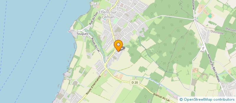 localisation de l'entreprise SNC FAVRE MARCEL JOSEPH & CIE à CHENS-SUR-LEMAN