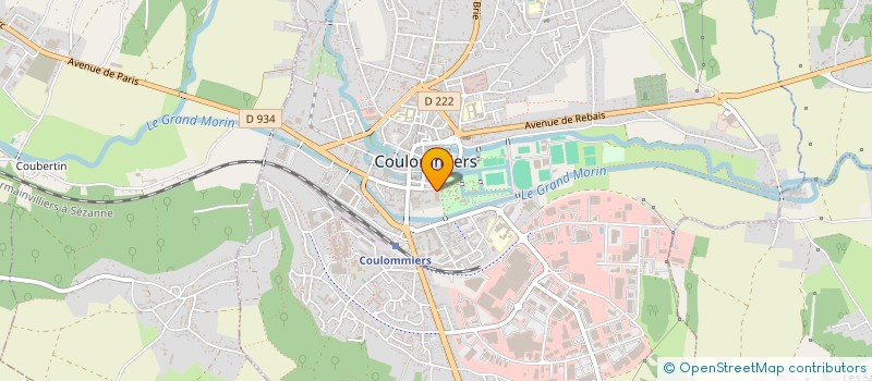 localisation de l'entreprise SNC FERREIRA POITTEVIN à COULOMMIERS