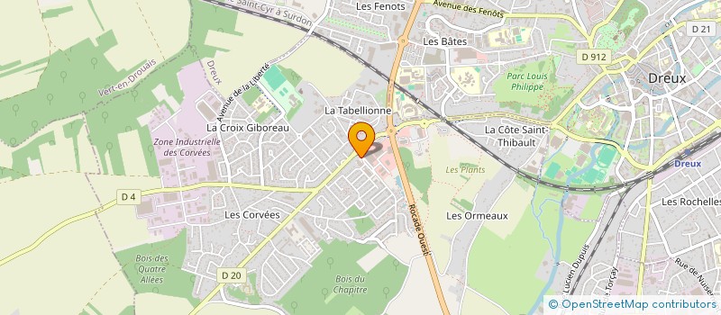 localisation de l'entreprise SNC FIASCHI à VERNOUILLET