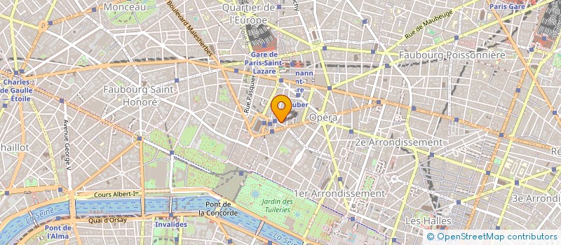 localisation de l'entreprise SNC FOCH LE SUEUR  PARIS