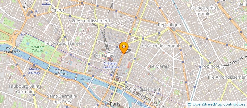 localisation de l'entreprise SNC FONCIERE SEBASTOPOL à PARIS