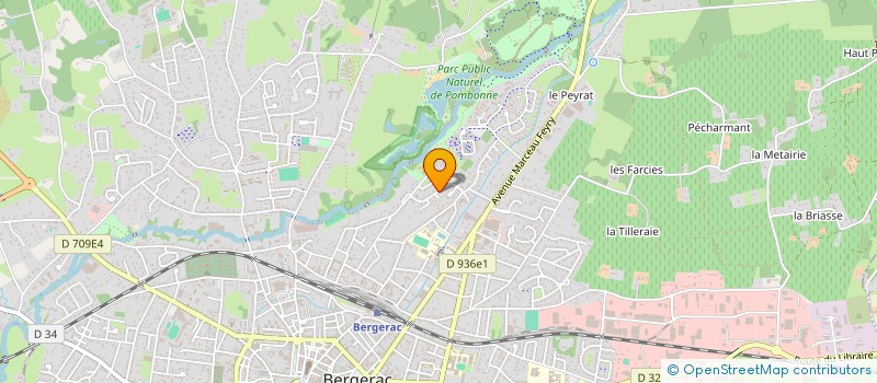 localisation de l'entreprise SNC FORLOUBEIX GRENIER à BERGERAC