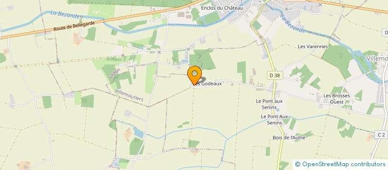 localisation de l'entreprise SNC FOUASSIER THILLOU à VILLEMOUTIERS
