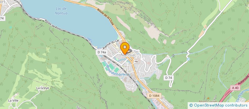 localisation de l'entreprise SNC FRANCK & VERONIQUE  NANTUA