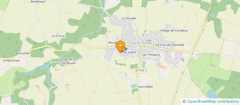 localisation de l'entreprise SNC FREOUR JP BERTHE ANDRE à PEAULE