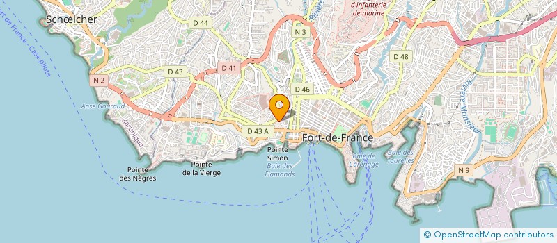 localisation de l'entreprise SNC FREYOL à FORT-DE-FRANCE