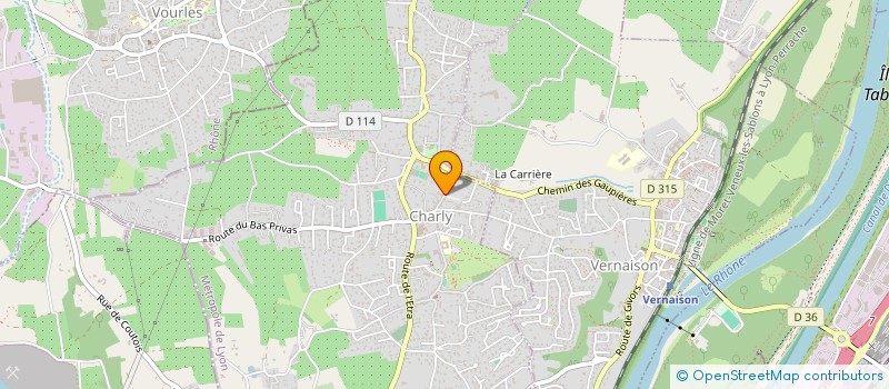 localisation de l'entreprise SNC FRISO-PROIETTO  CHARLY