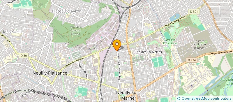localisation de l'entreprise SNC G BELAID ET CIE à NEUILLY SUR MARNE