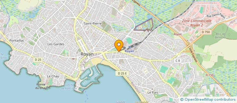 localisation de l'entreprise SNC G.M.C.C.  LE MANS