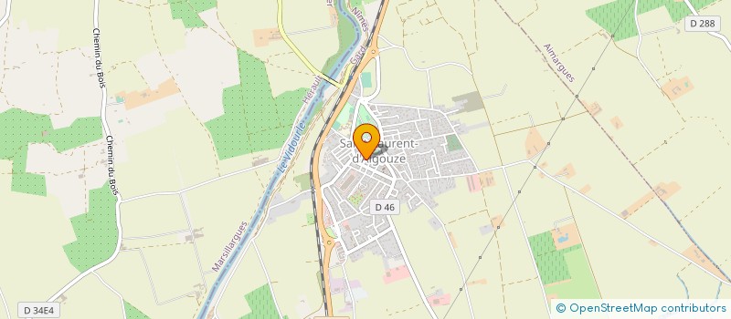 localisation de l'entreprise SNC GAIDAN ET CIE à SAINT-LAURENT-D'AIGOUZE