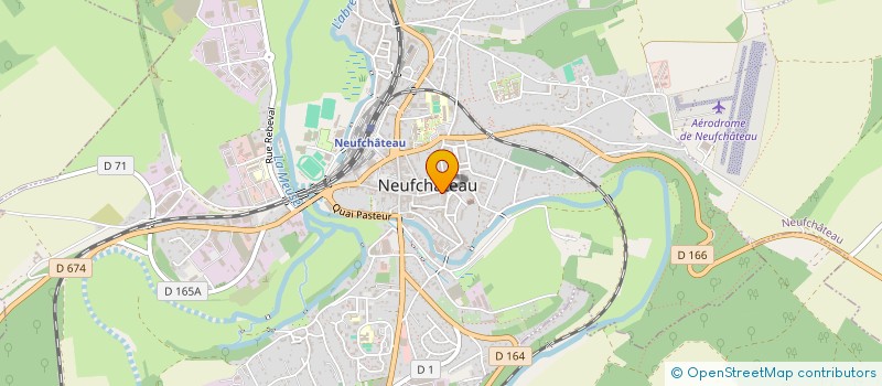 localisation de l'entreprise SNC GALLI ET CIE  NEUFCHATEAU