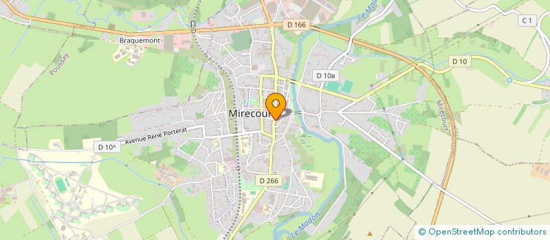 localisation de l'entreprise SNC GAMBA RENAUDEAU  MIRECOURT